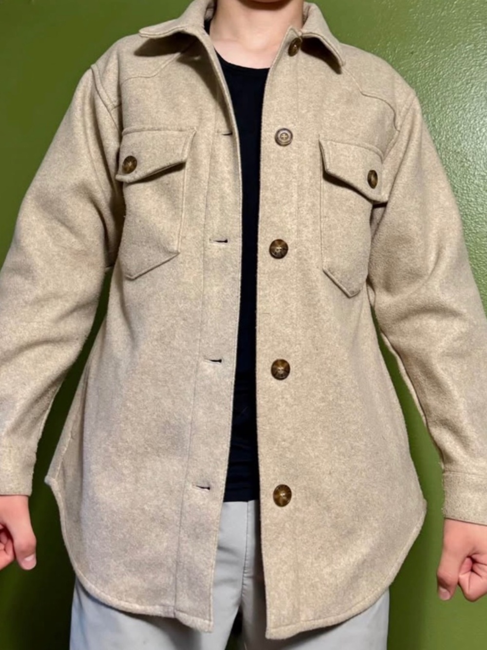 Love Tree Shacket - Picture 2 of 3